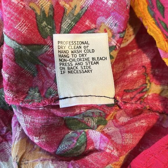 RACHEL Rachel Roy Pink and Yellow Floral Skirt Ser - Picture 9 of 9